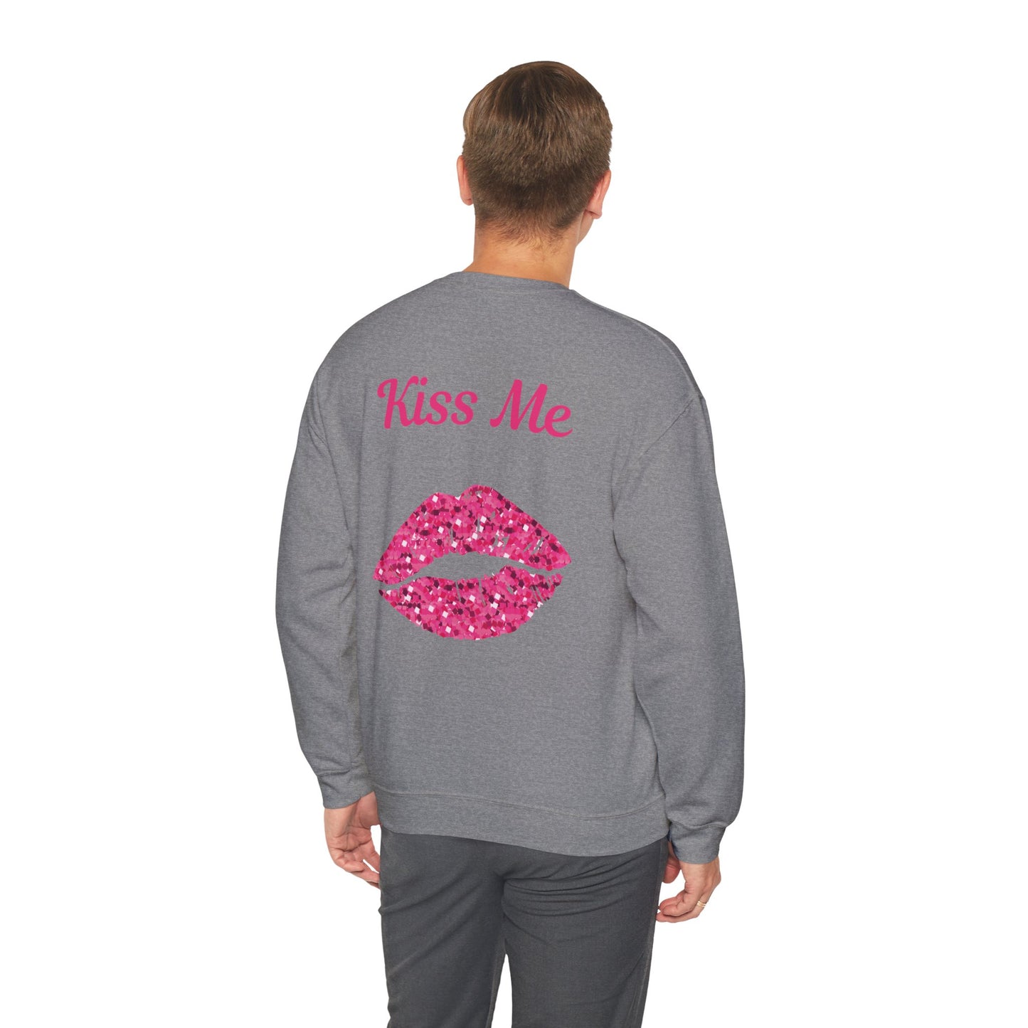Kiss Me Unisex Heavy Blend™ Crewneck Sweatshirt