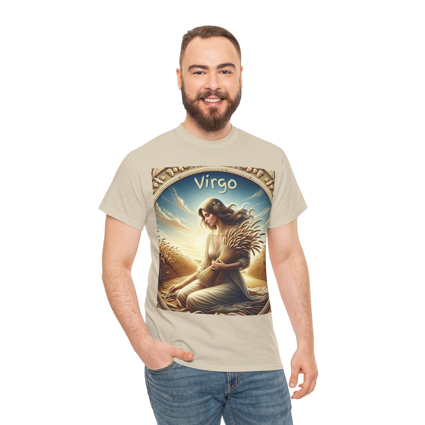 Virgo Unisex Heavy Cotton Tee