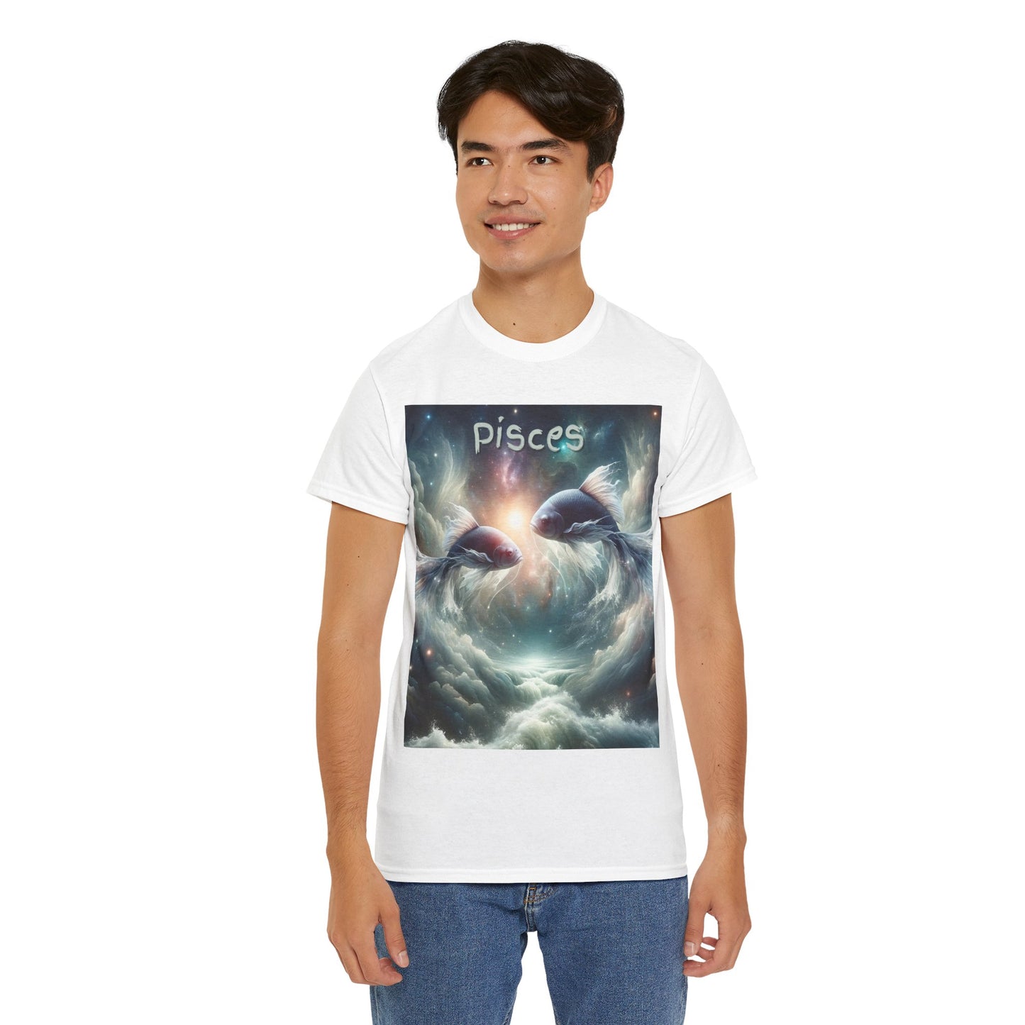 Pisces Unisex Heavy Cotton Tee