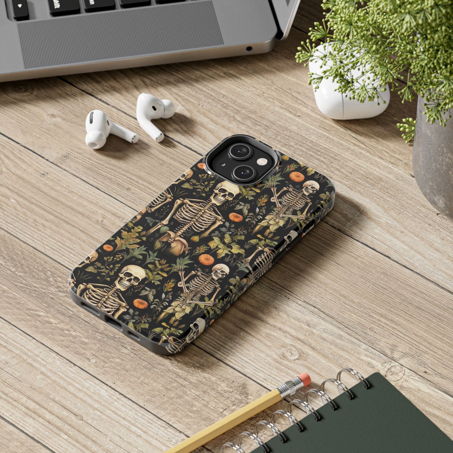 Halloween Skeleton Tough Phone Cases