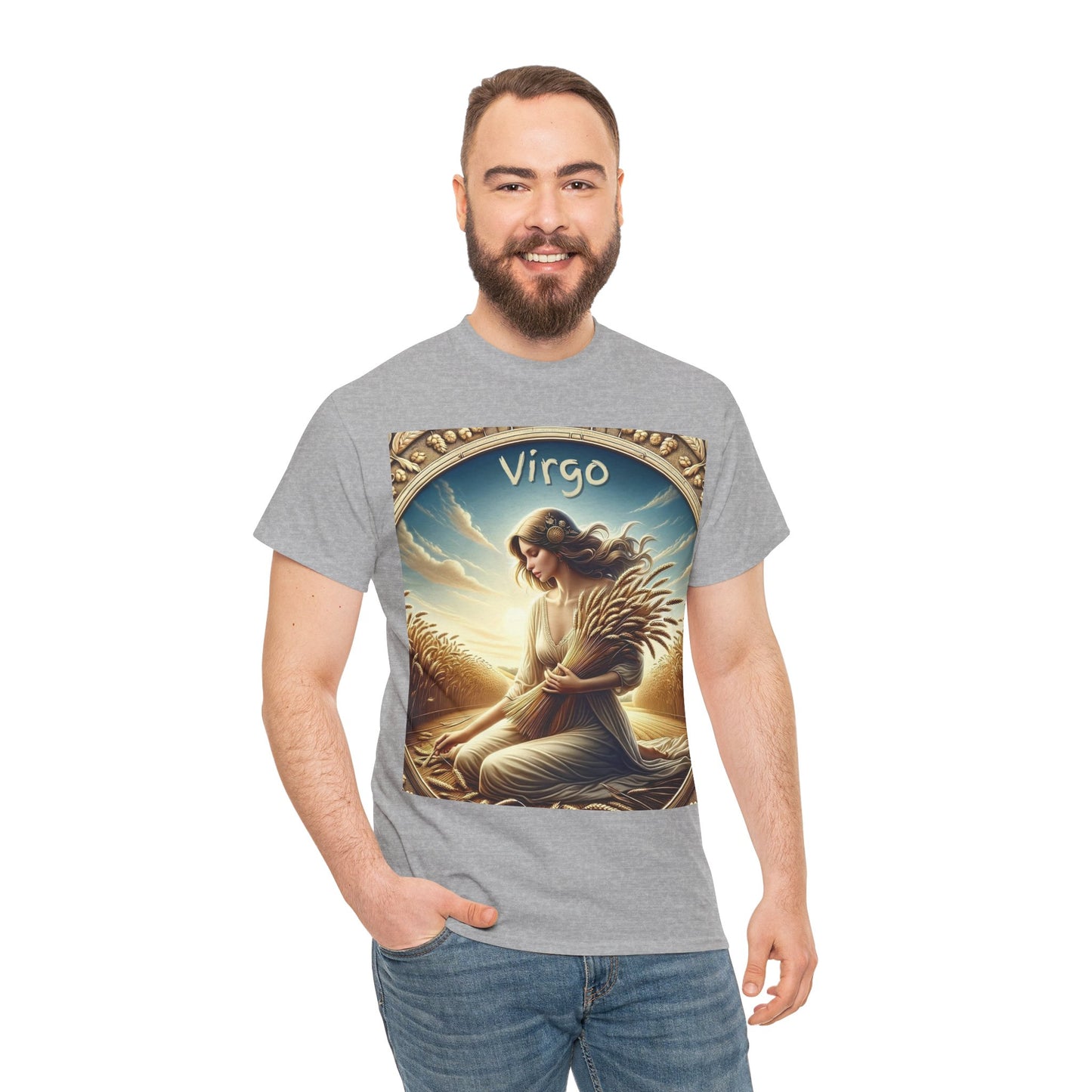 Virgo Unisex Heavy Cotton Tee