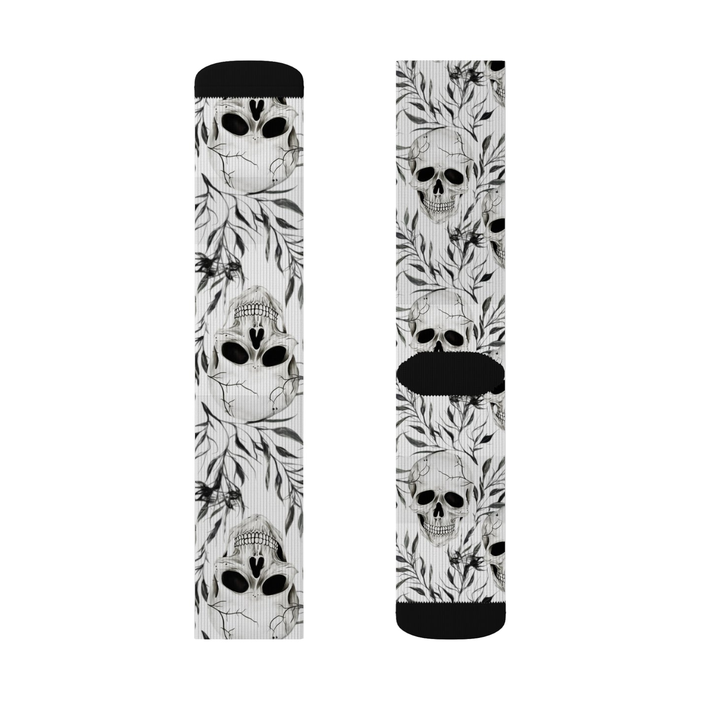 Skull Halloween Sublimation Socks