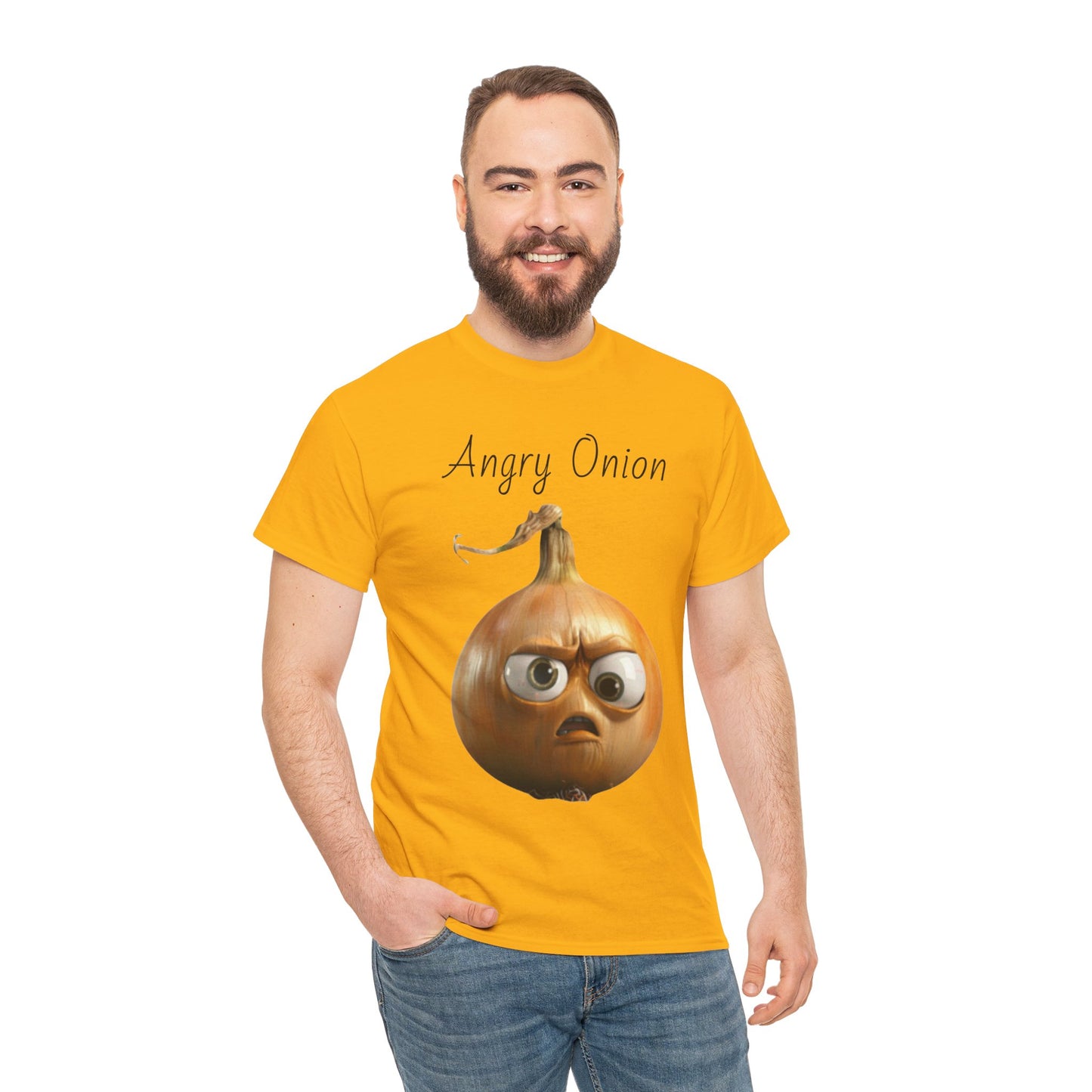 Angry Onion Unisex Heavy Cotton Tee