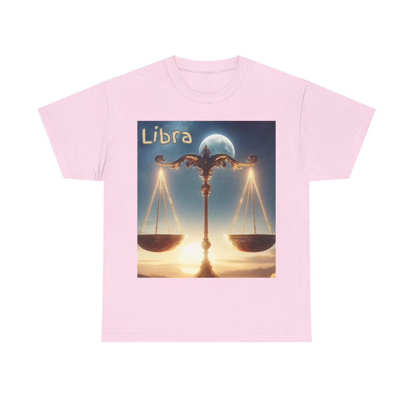 Libra Unisex Heavy Cotton Tee
