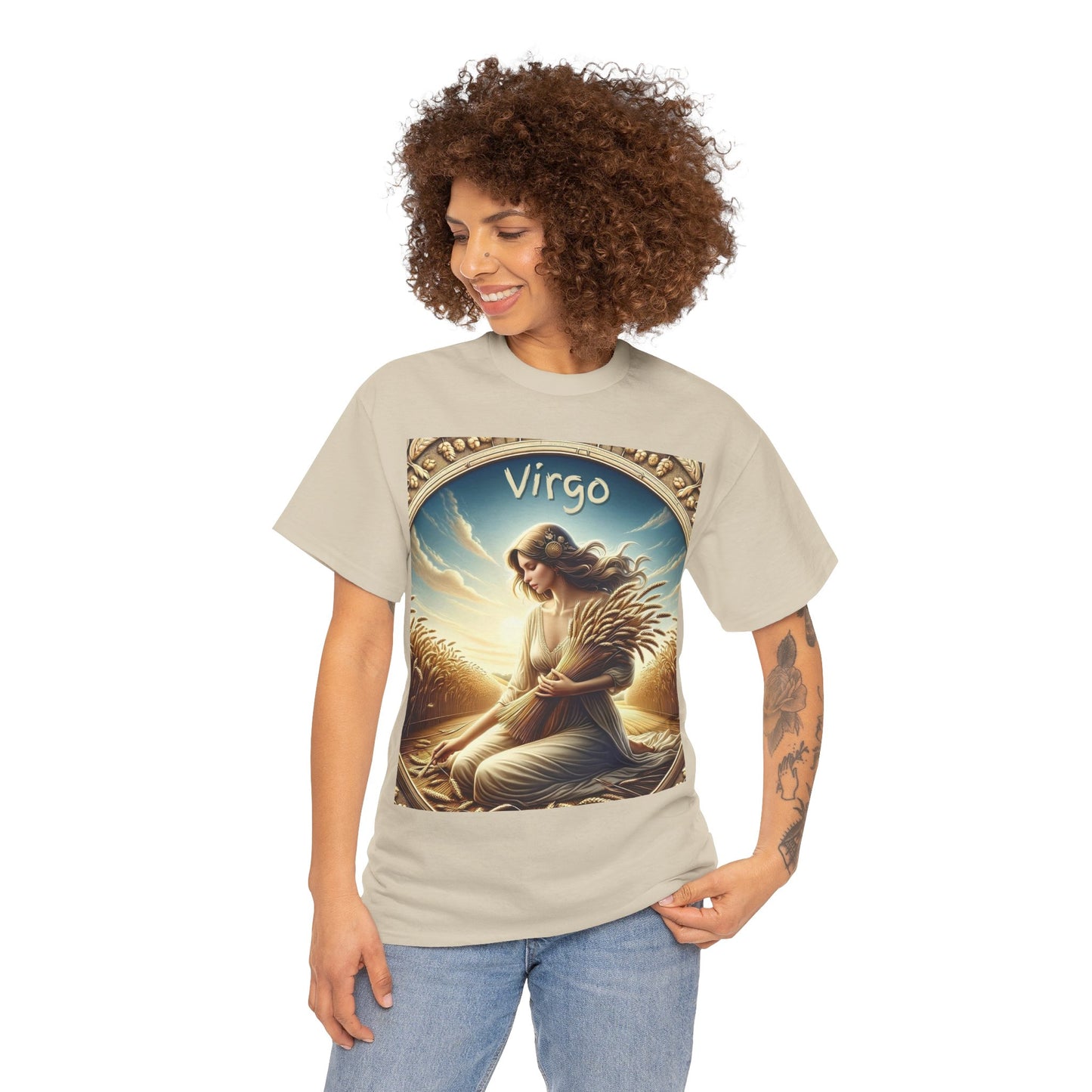 Virgo Unisex Heavy Cotton Tee