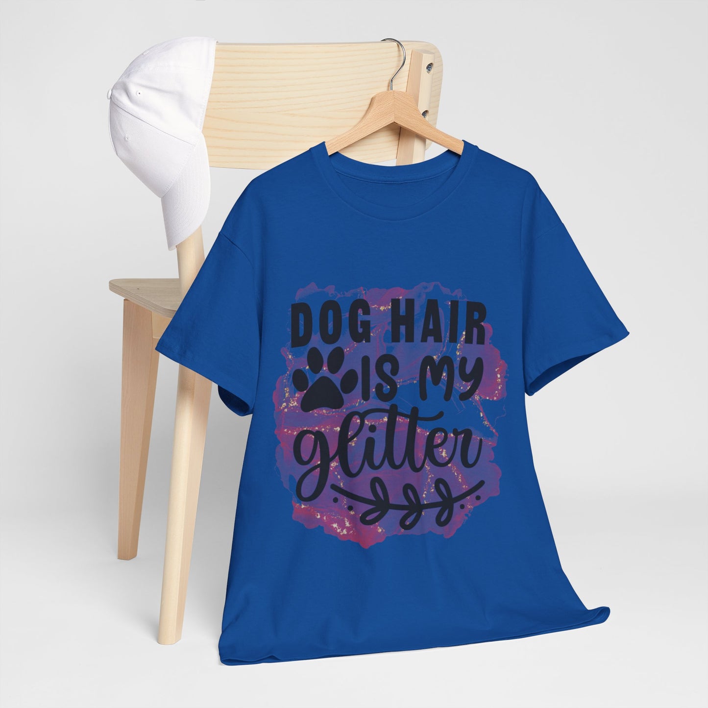 Dog Hair Is My Glitter Unisex Heavy Cotton Tee