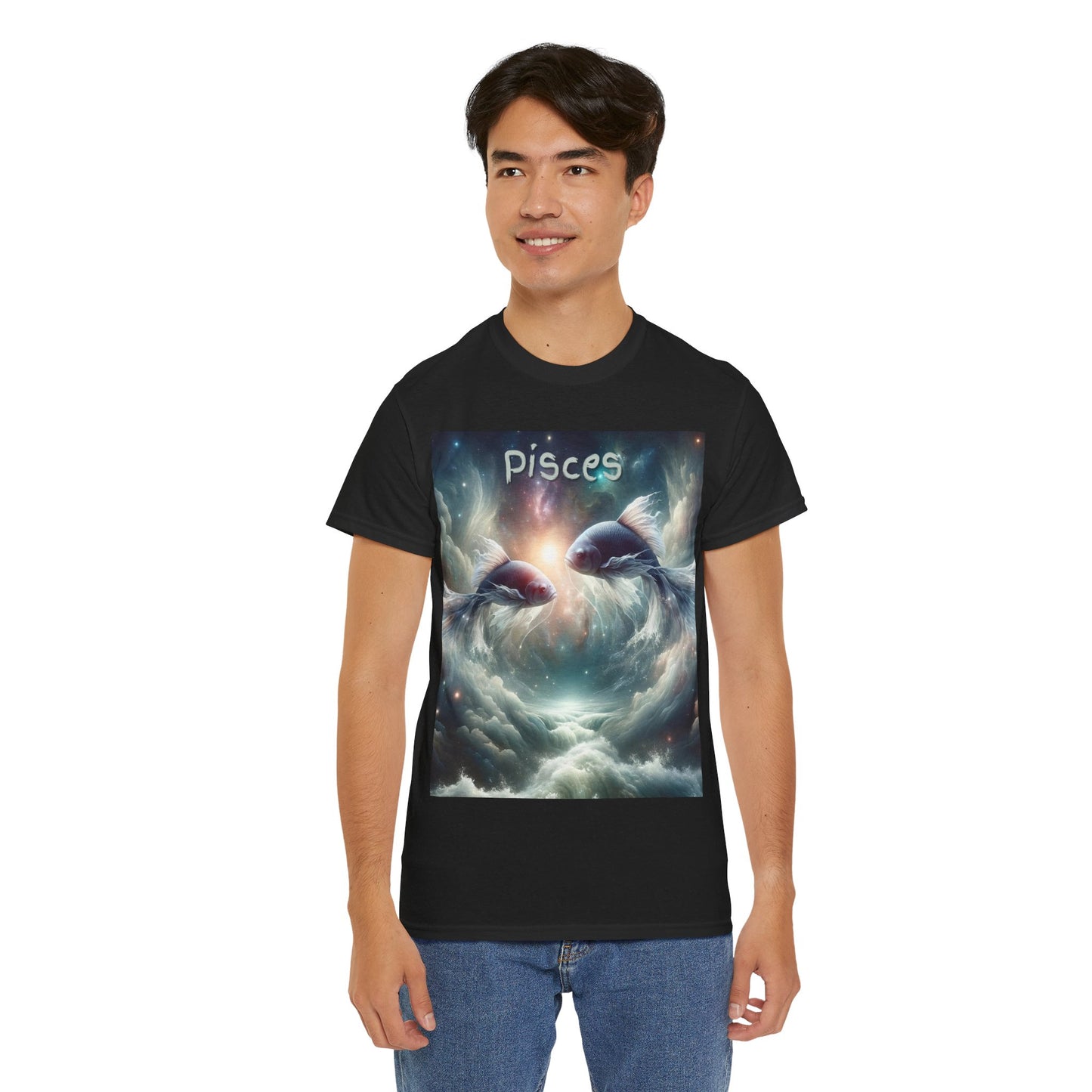 Pisces Unisex Heavy Cotton Tee