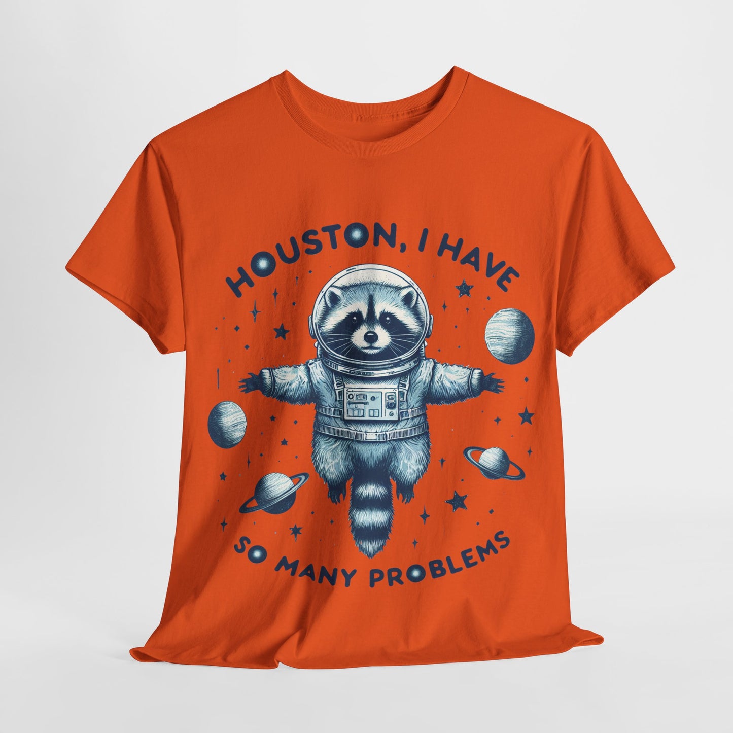 Houston I Have So Many Problems Unisex Heavy Cotton Tee