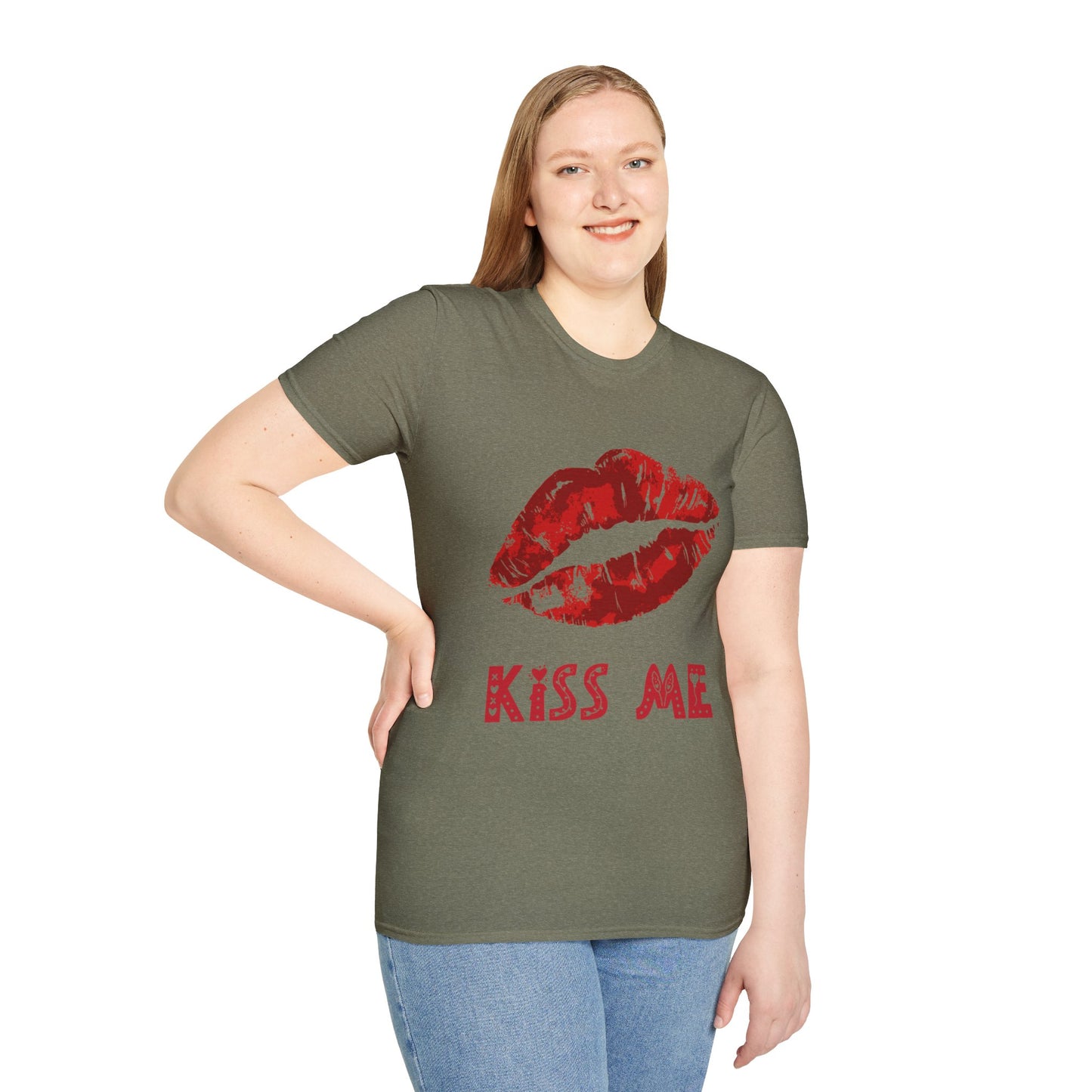 Kiss Me Unisex Softstyle T-Shirt