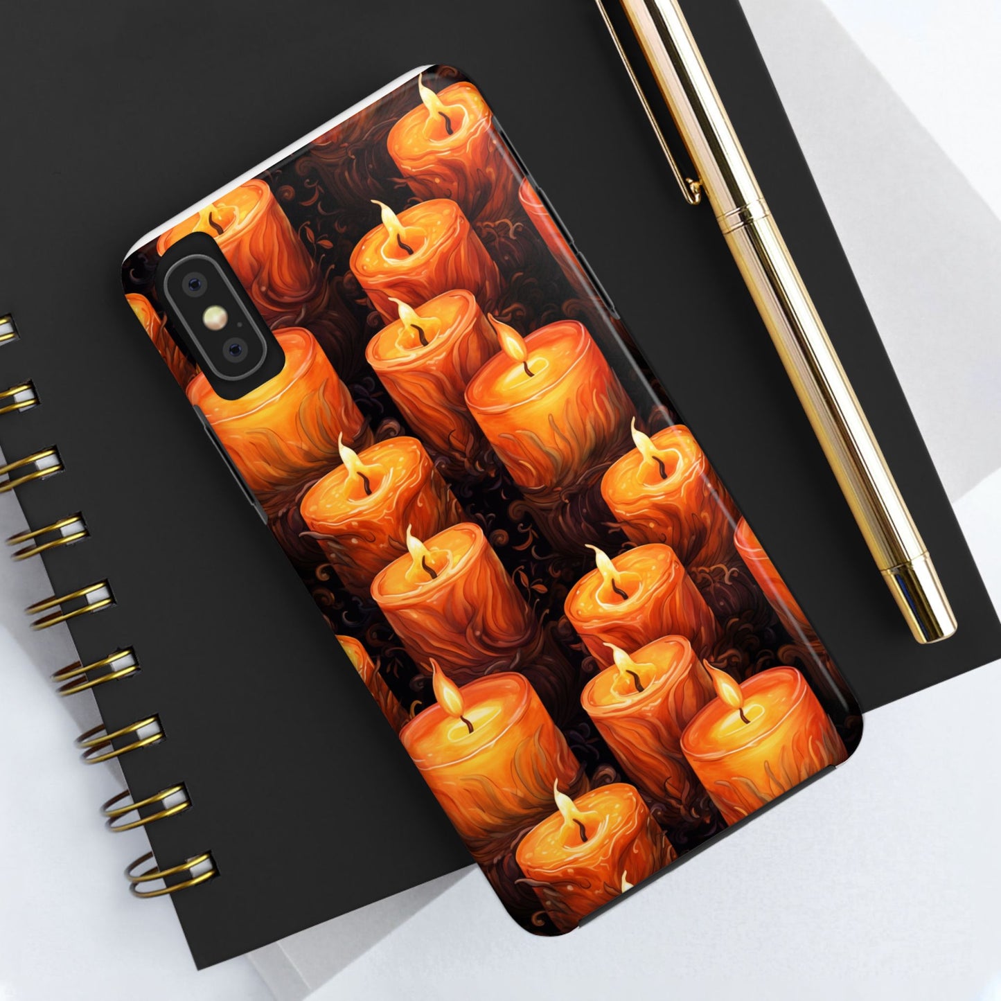 Halloween Candles Tough Phone Cases
