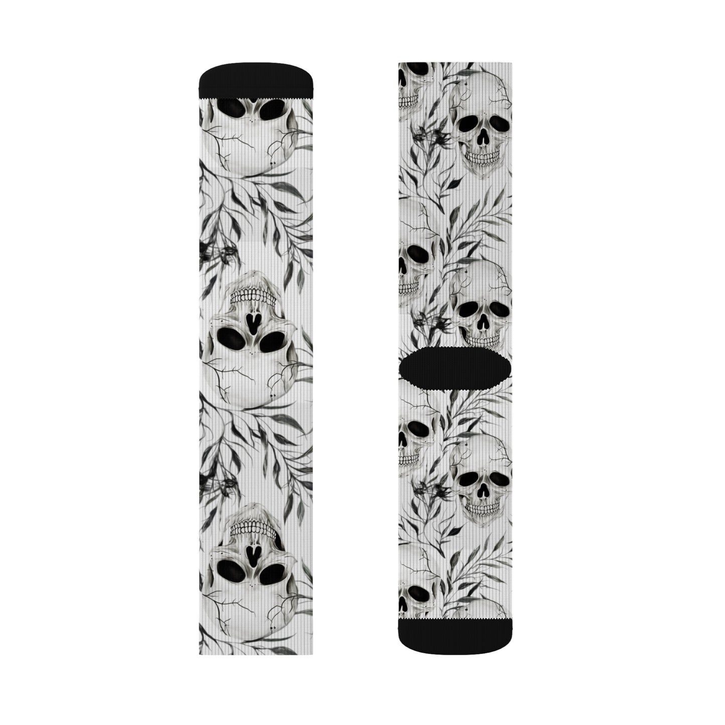 Skull Halloween Sublimation Socks