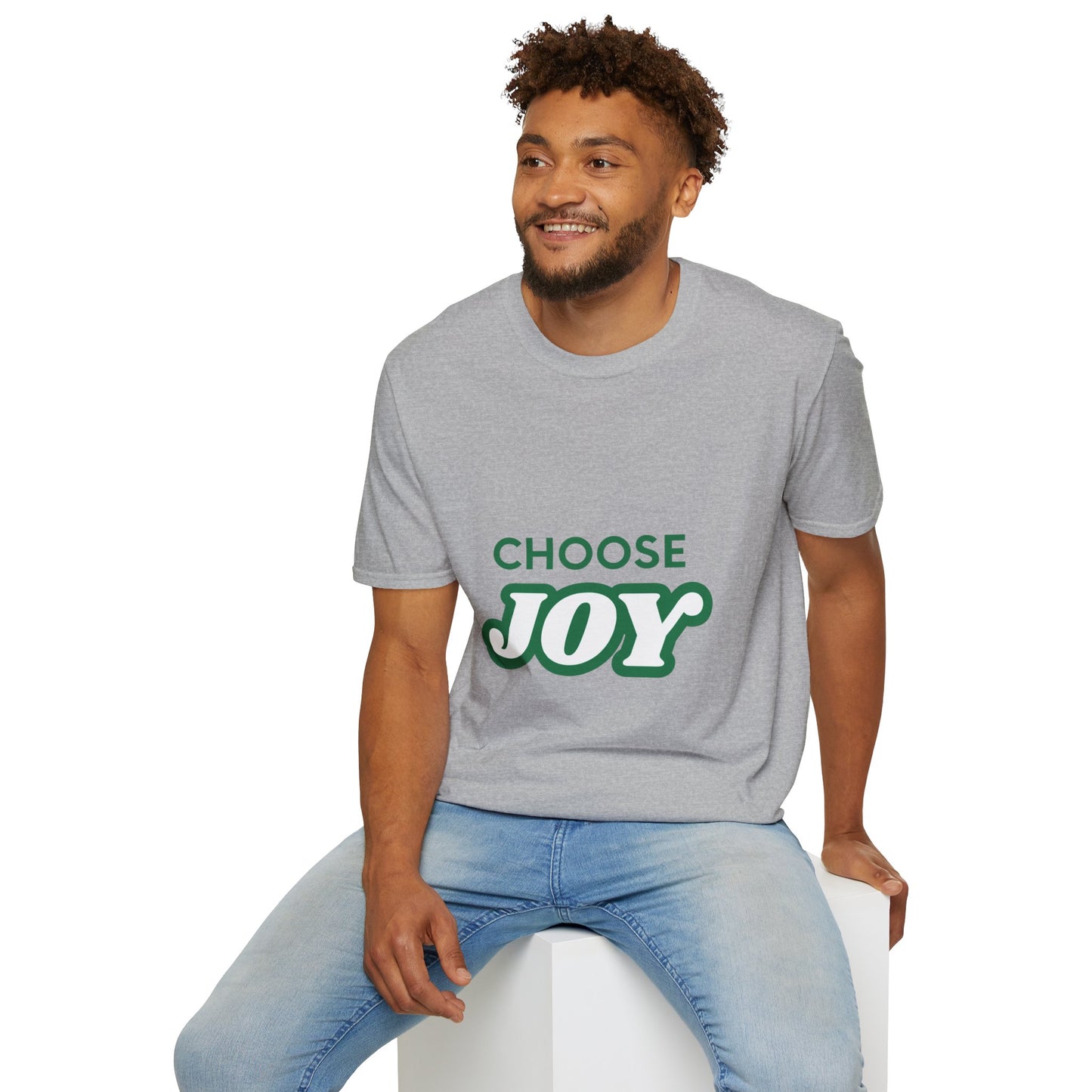 Choose Joy Unisex Softstyle T-Shirt - Positive Vibe Apparel