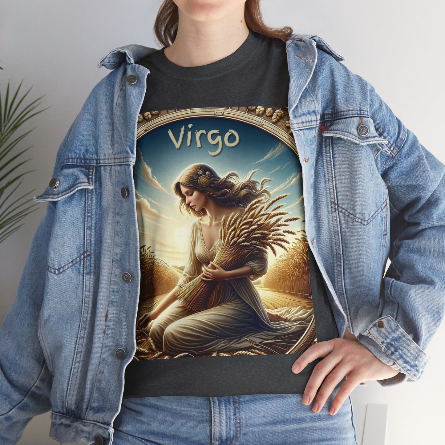 Virgo Unisex Heavy Cotton Tee