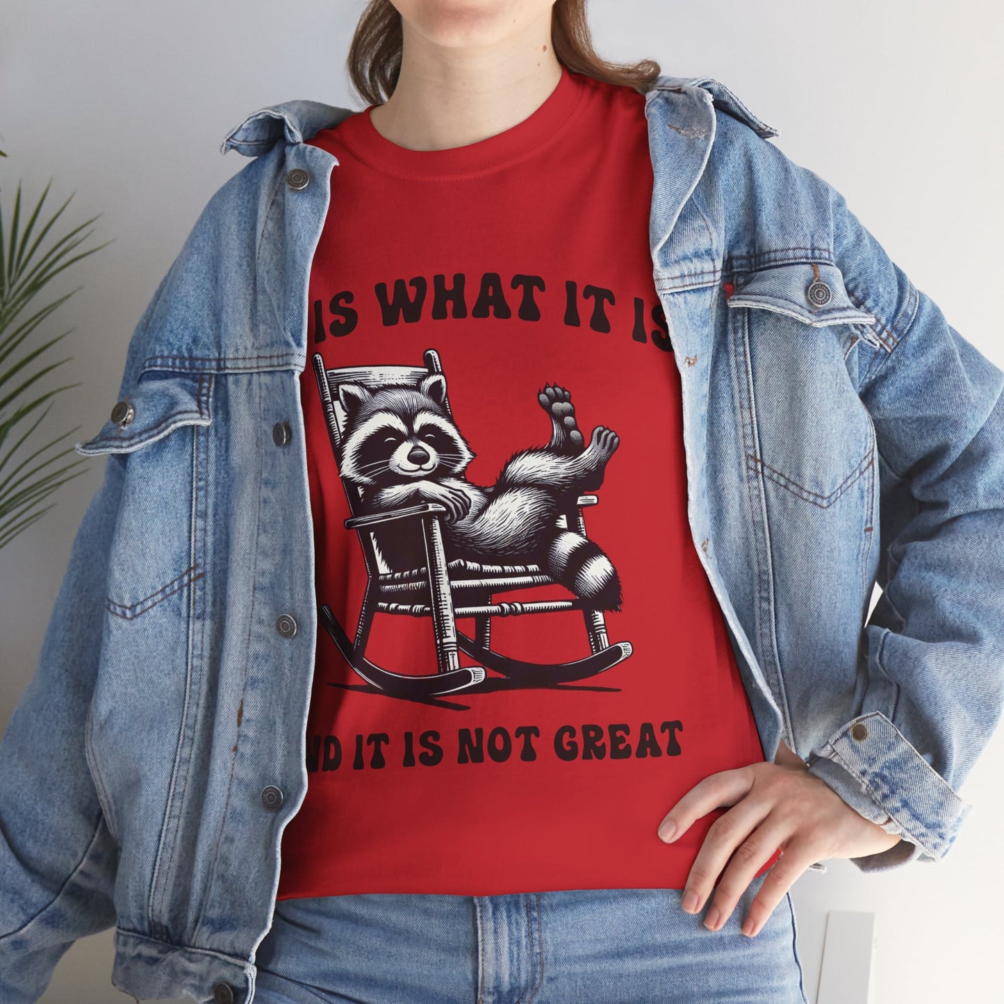 It Is What It Is Unisex Heavy Cotton Tee