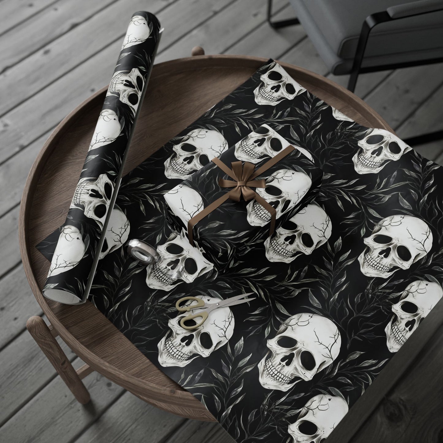 Skull Design Wrapping Papers