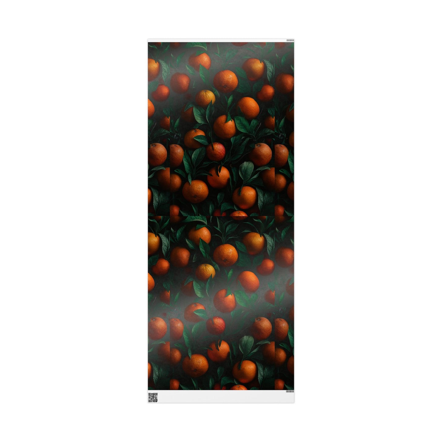 Orange Vine Themed Wrapping Papers