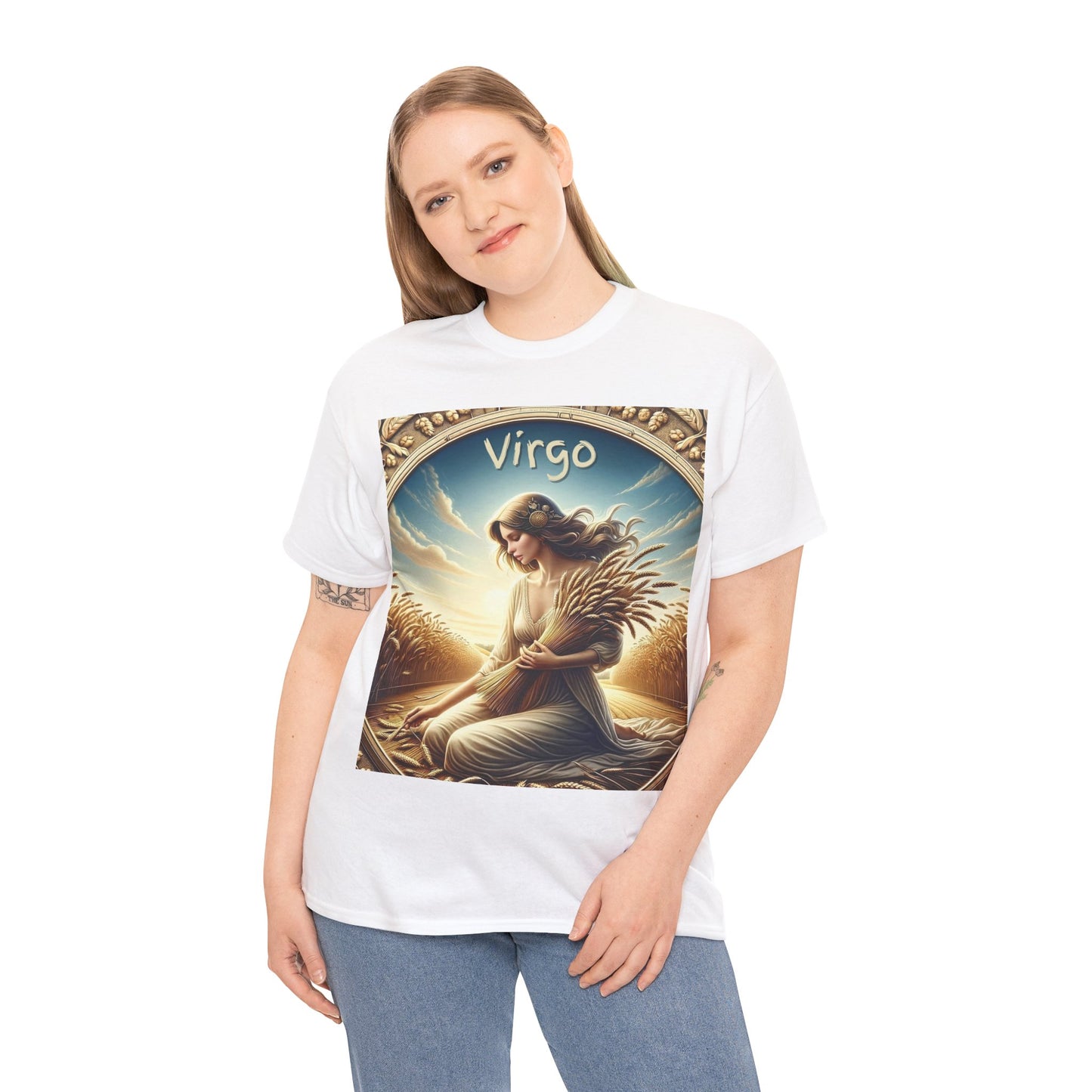 Virgo Unisex Heavy Cotton Tee