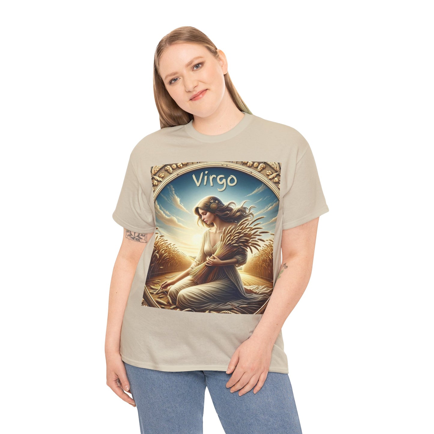 Virgo Unisex Heavy Cotton Tee