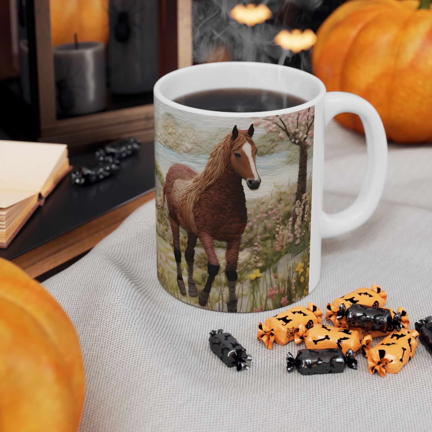 Grazing House Ceramic Mug, (11oz, 15oz)