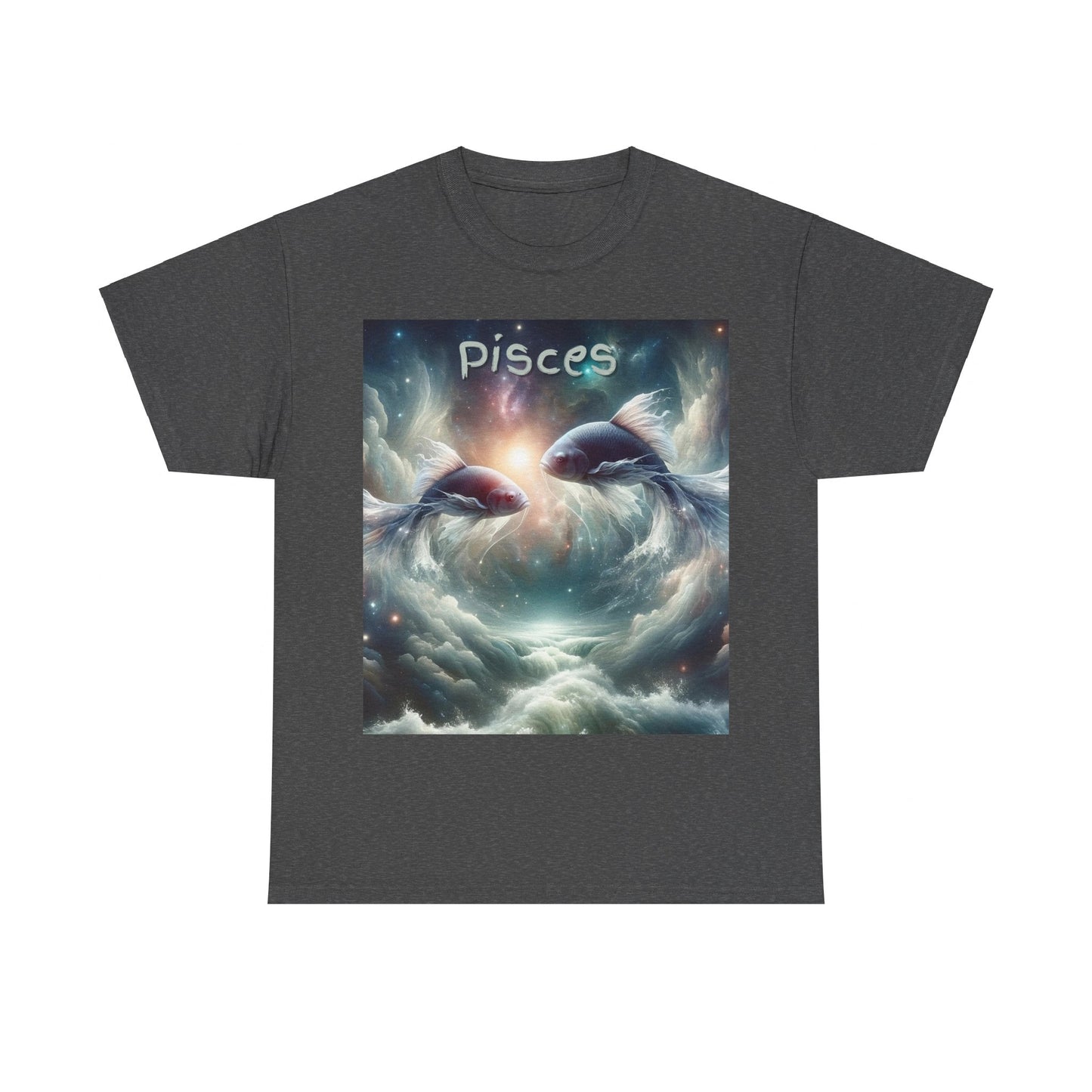 Pisces Unisex Heavy Cotton Tee