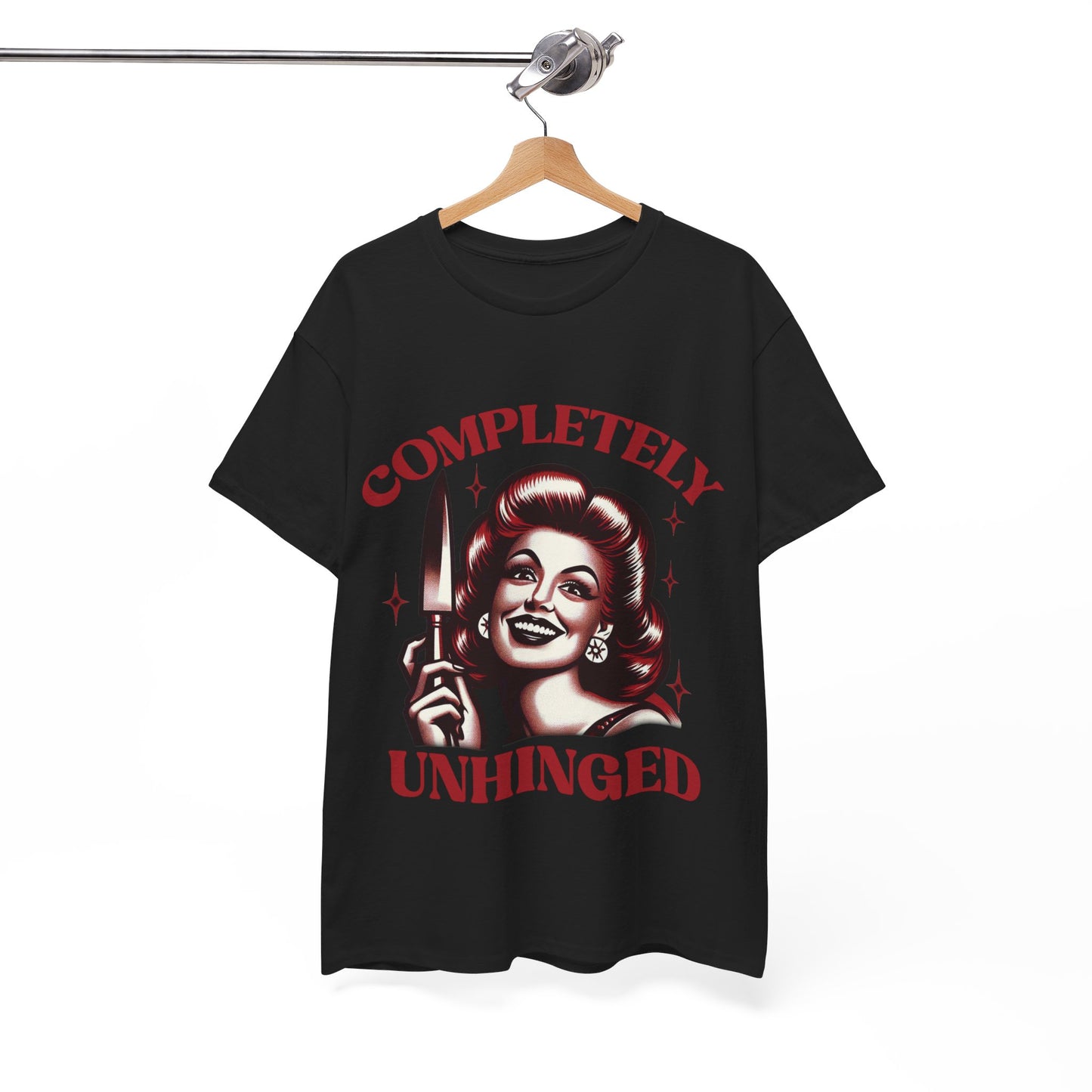Completely Unhinged Unisex Heavy Cotton Tee