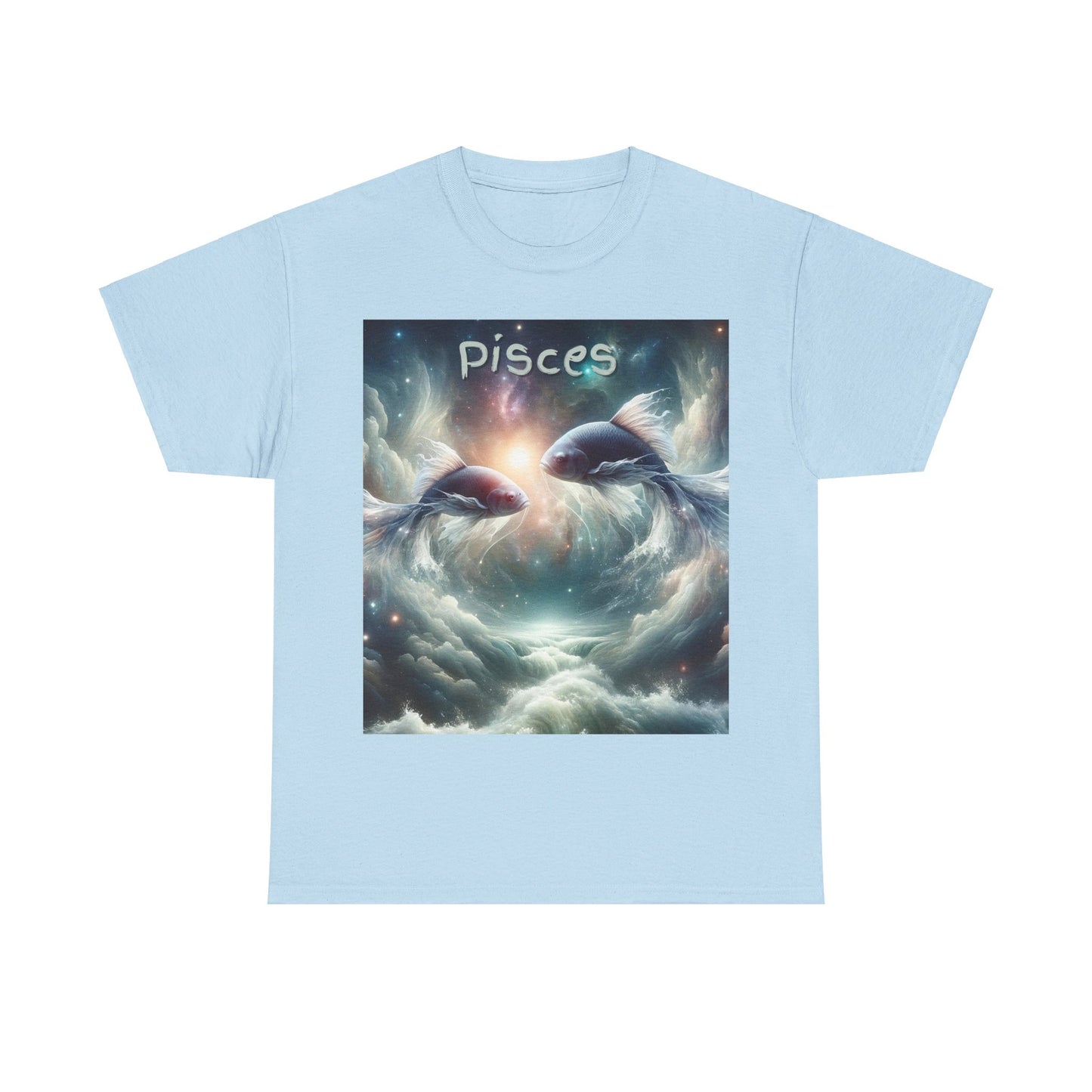 Pisces Unisex Heavy Cotton Tee