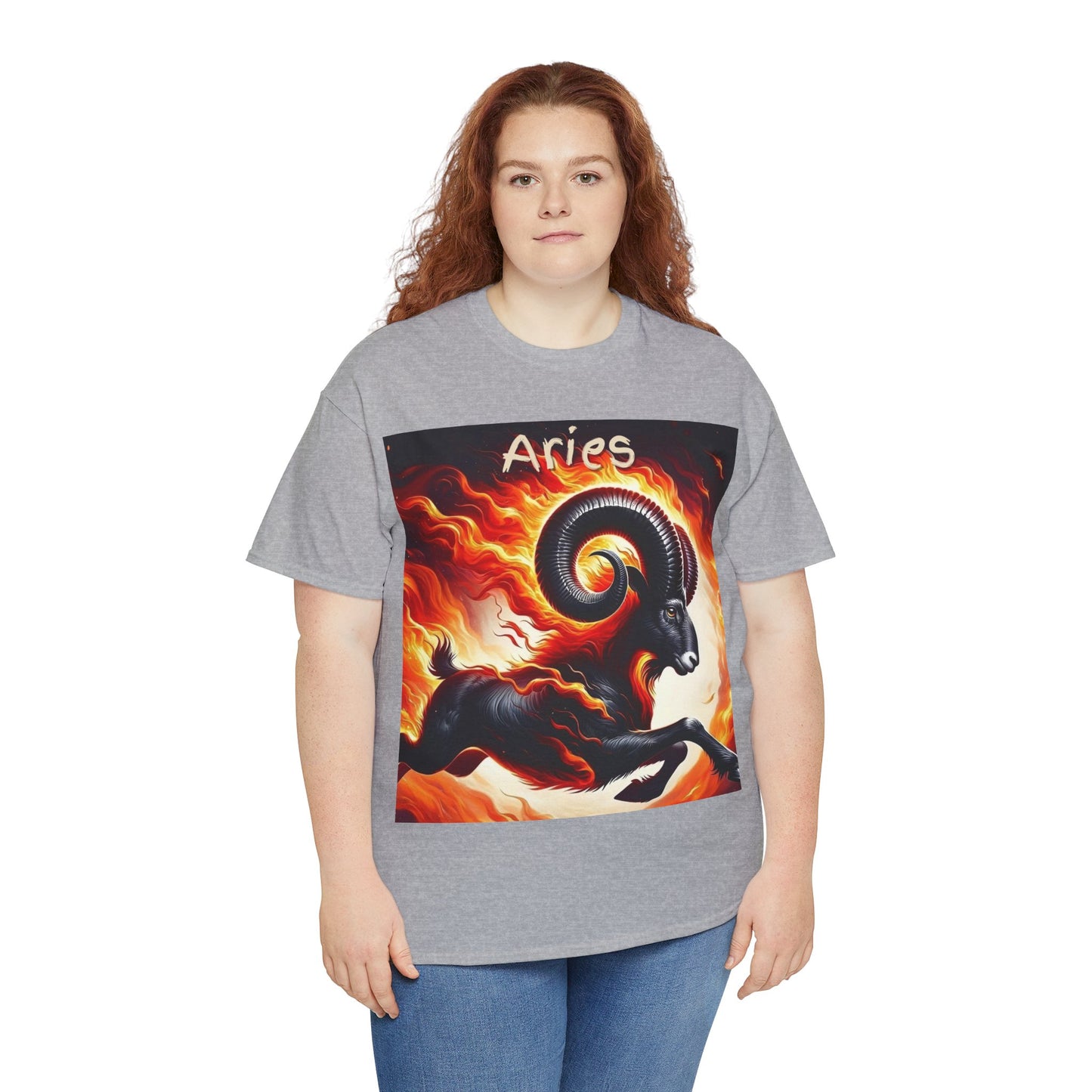 Aries Unisex Heavy Cotton Tee