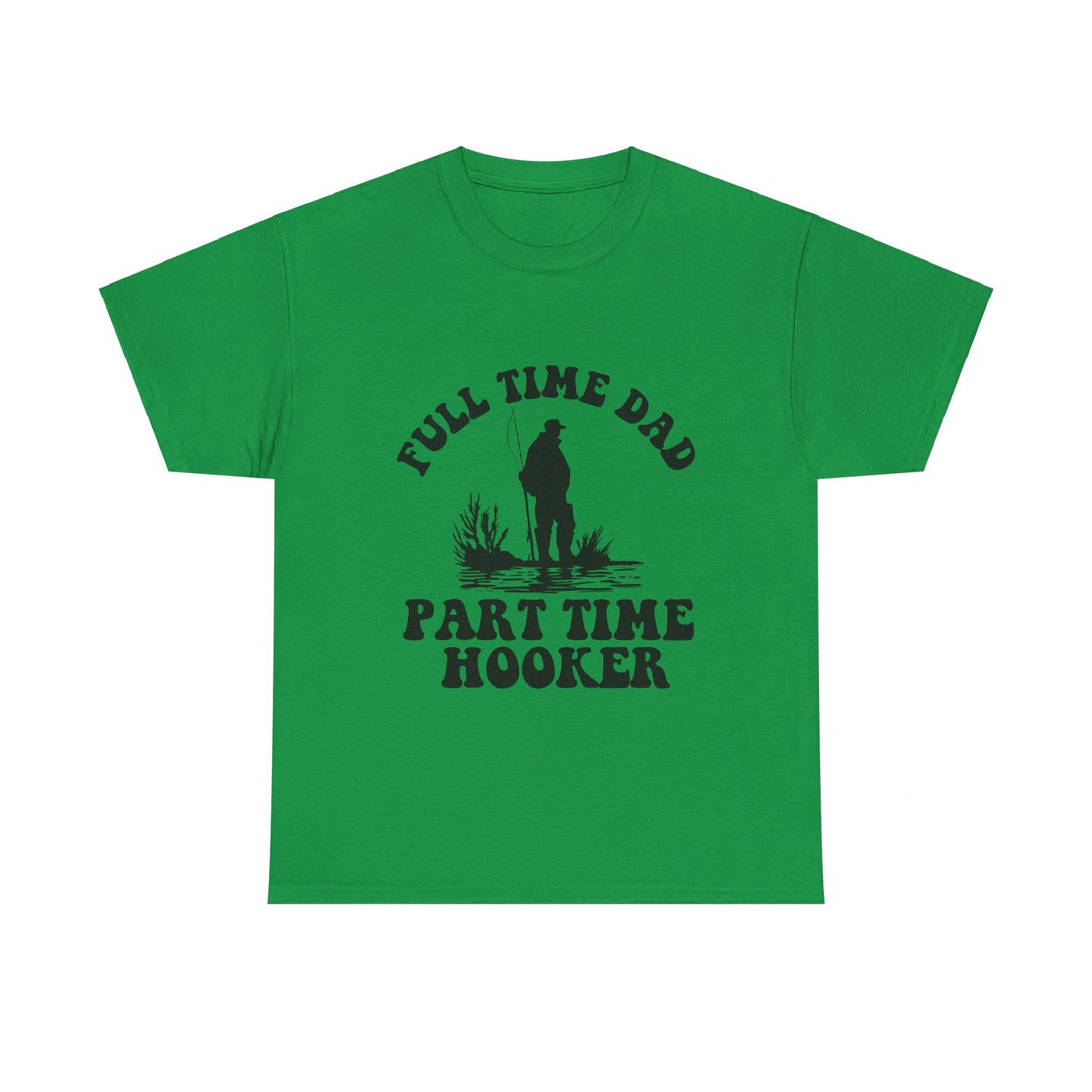 Full Time Dad Unisex Heavy Cotton Tee