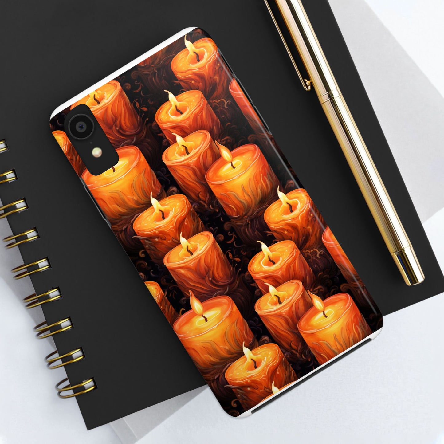 Halloween Candles Tough Phone Cases