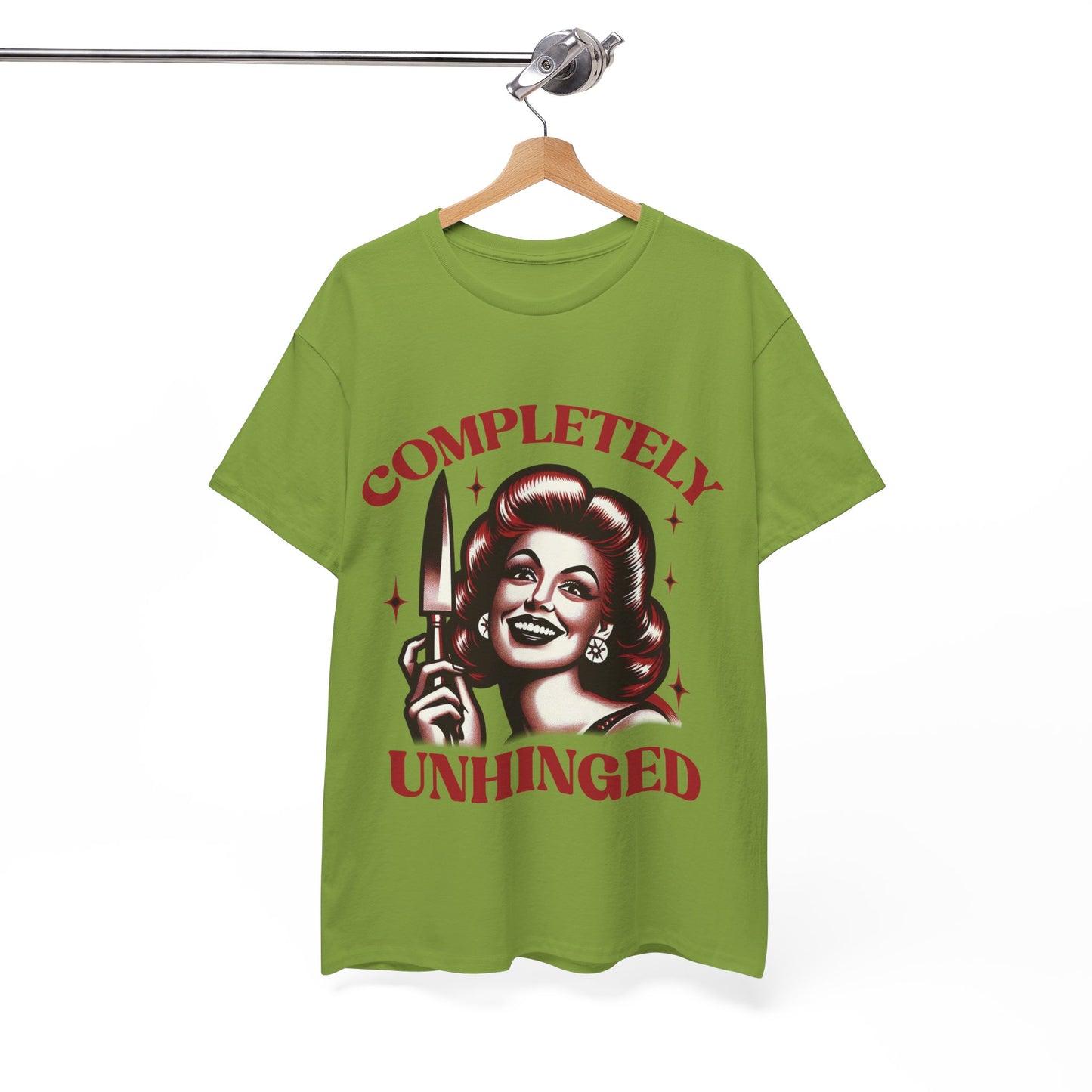 Completely Unhinged Unisex Heavy Cotton Tee