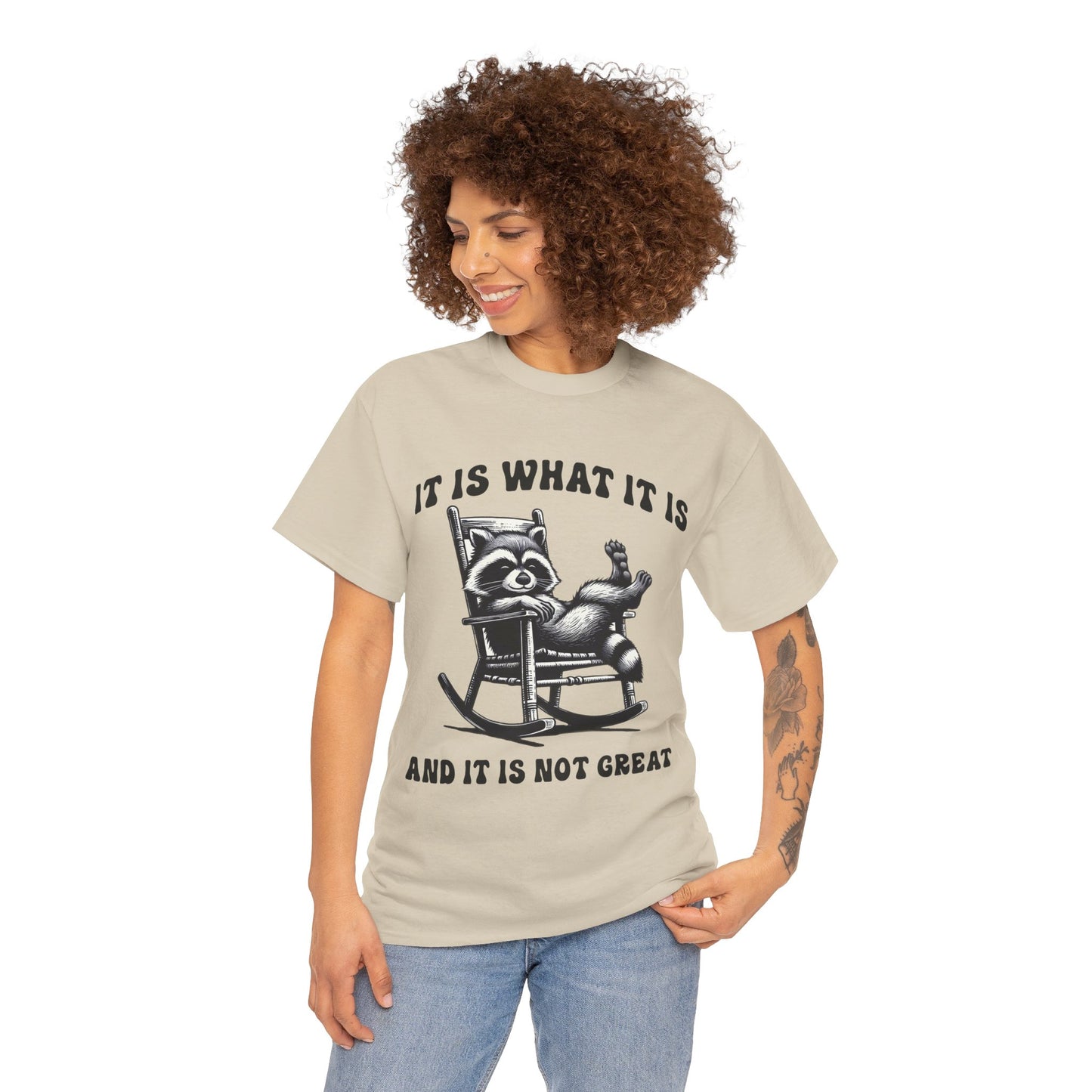 It Is What It Is Unisex Heavy Cotton Tee