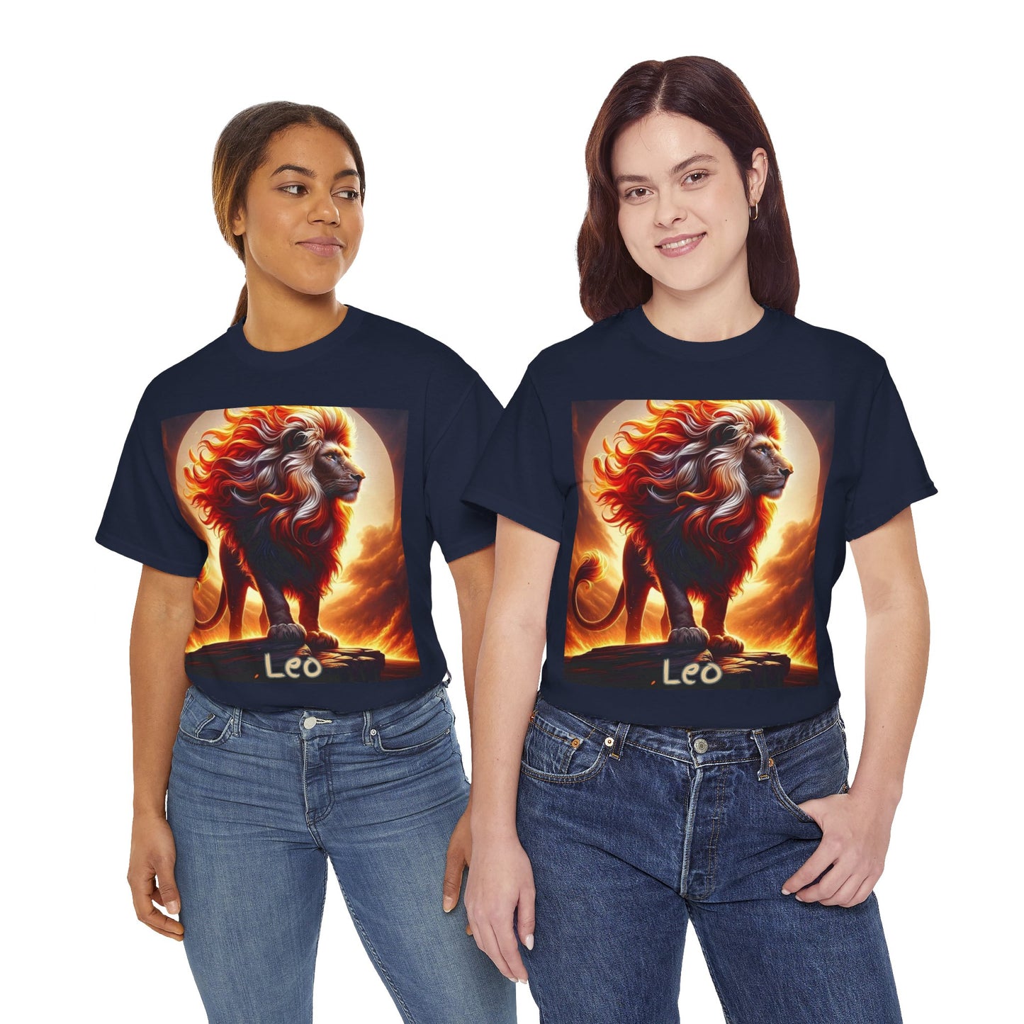 Leo Unisex Heavy Cotton Tee
