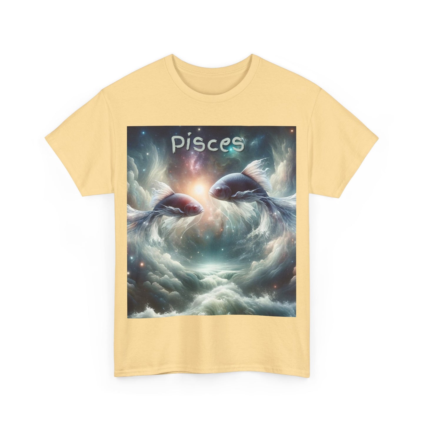 Pisces Unisex Heavy Cotton Tee