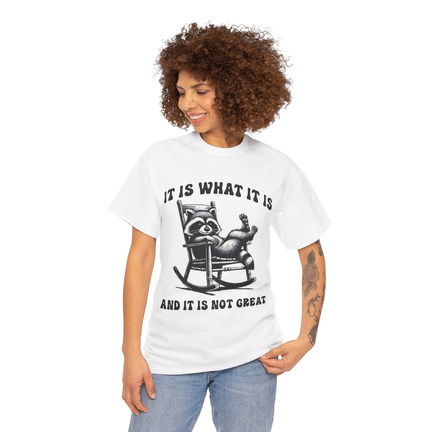 It Is What It Is Unisex Heavy Cotton Tee