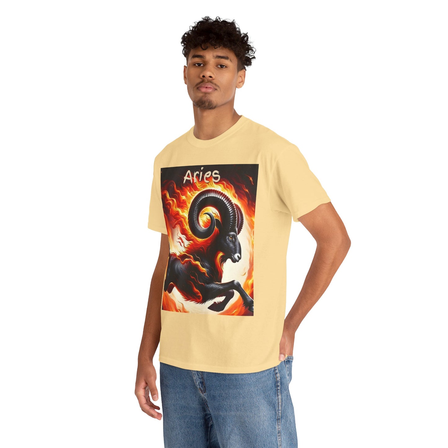 Aries Unisex Heavy Cotton Tee