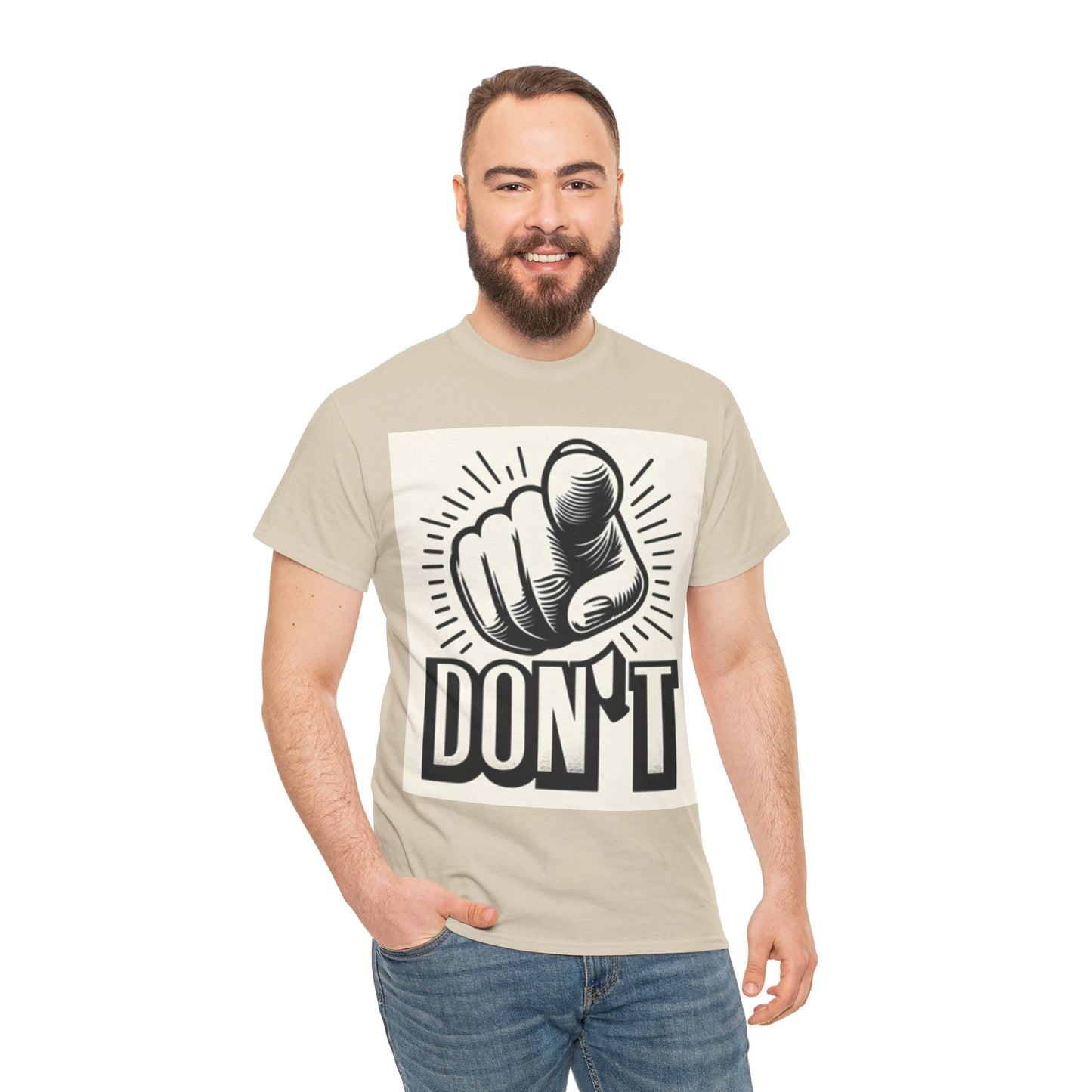 Don't Finger Unisex Heavy Cotton Tee