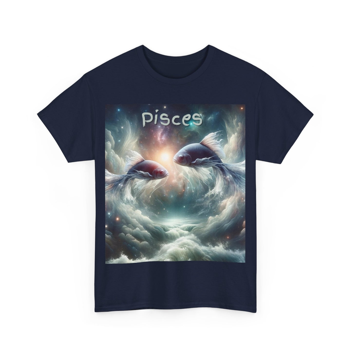 Pisces Unisex Heavy Cotton Tee