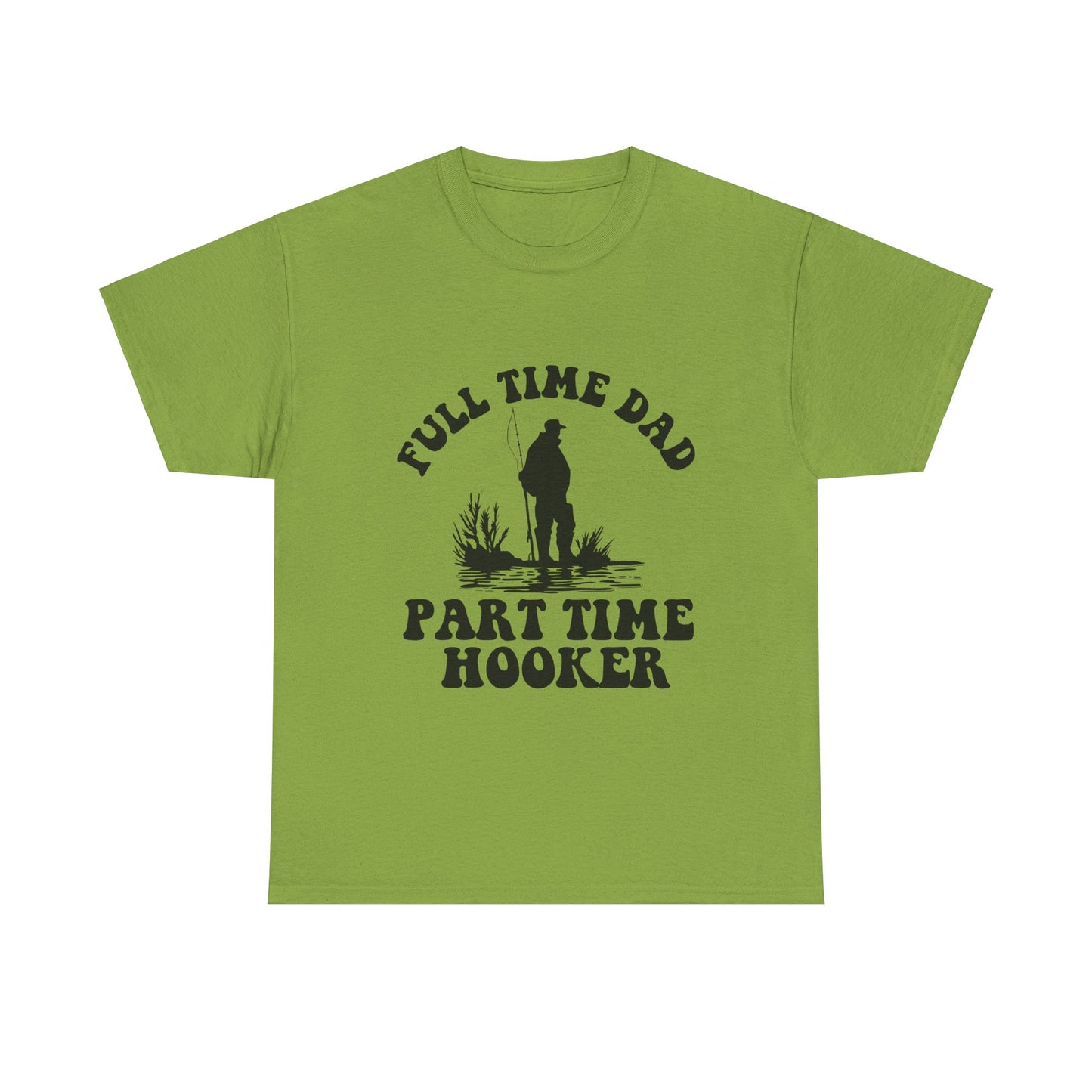Full Time Dad Unisex Heavy Cotton Tee