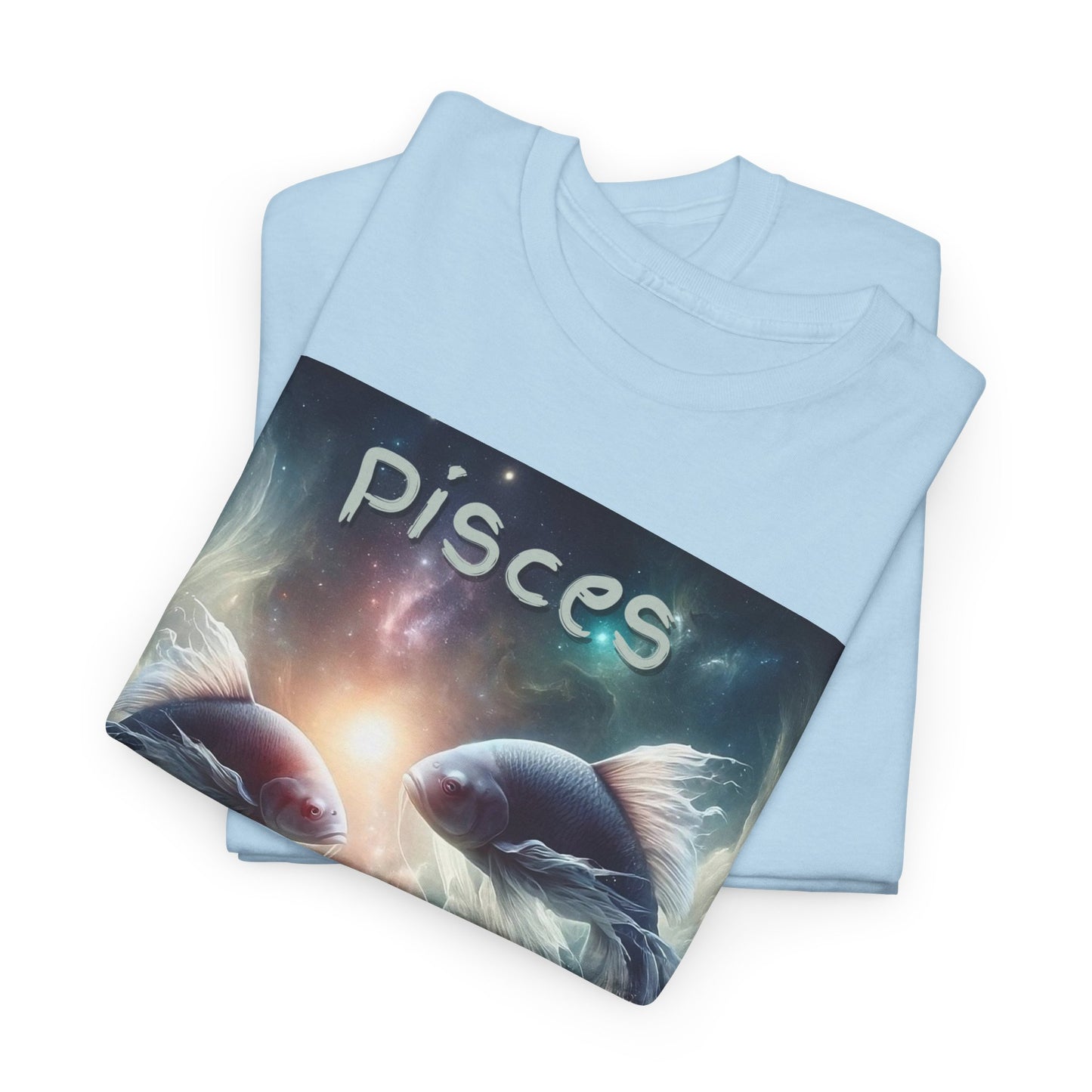 Pisces Unisex Heavy Cotton Tee