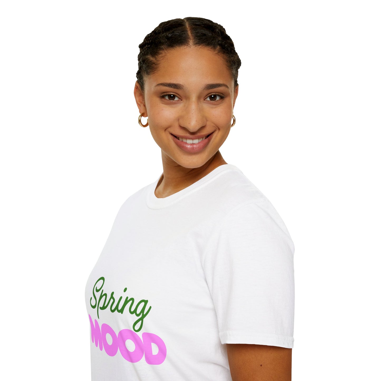 Spring Mood Unisex Softstyle T-Shirt - Casual Graphic Tee for Springtime Celebrations