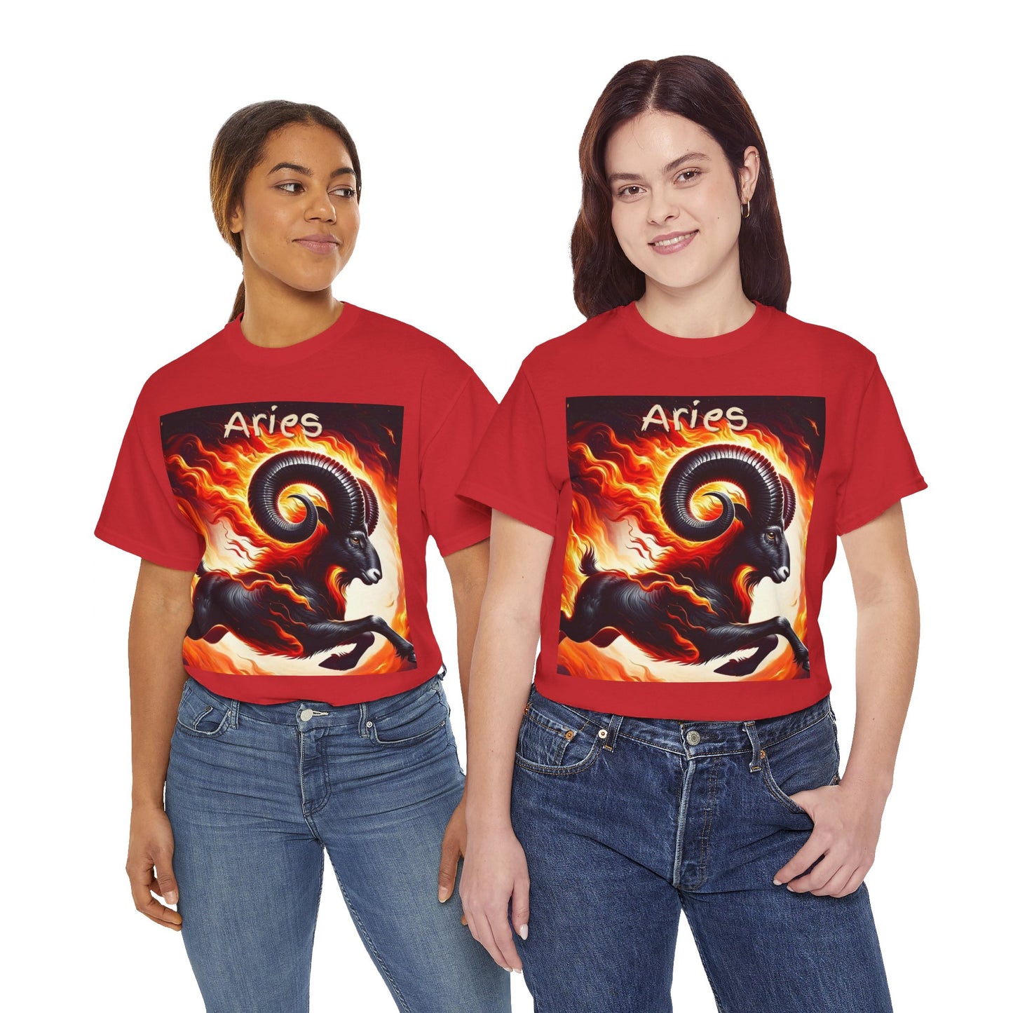 Aries Unisex Heavy Cotton Tee