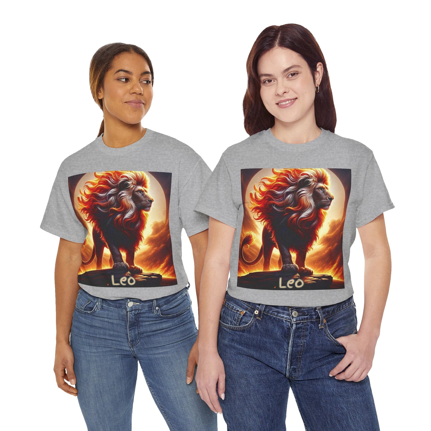 Leo Unisex Heavy Cotton Tee