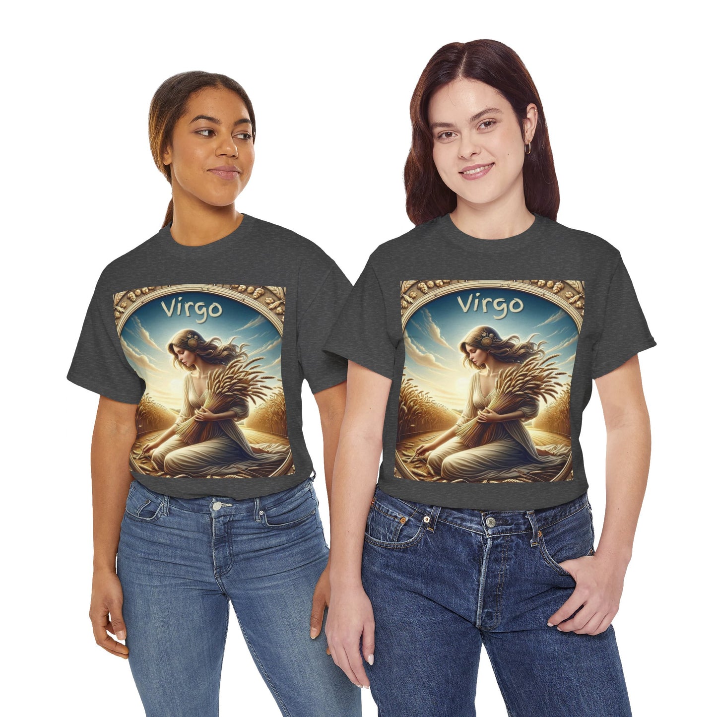 Virgo Unisex Heavy Cotton Tee