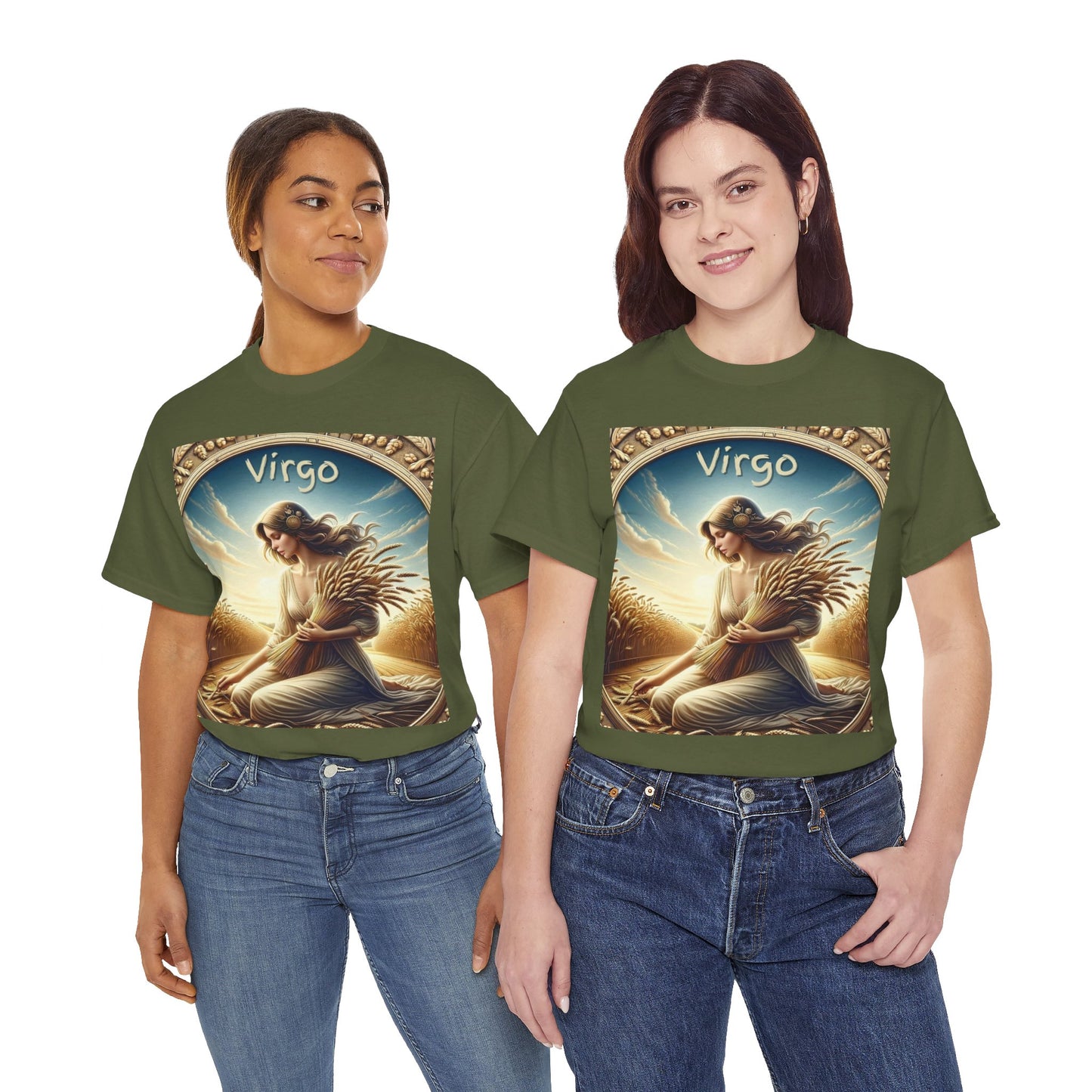 Virgo Unisex Heavy Cotton Tee
