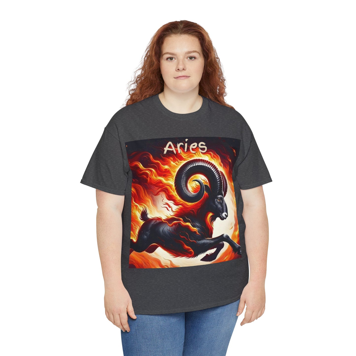 Aries Unisex Heavy Cotton Tee