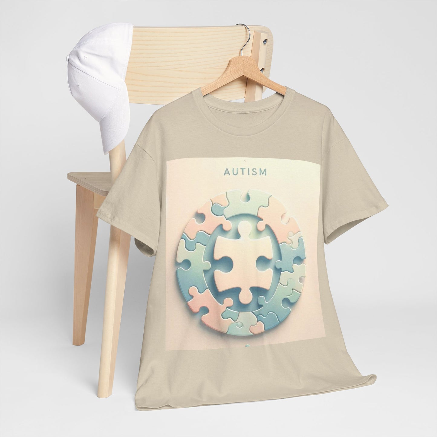 Autism Circle Unisex Heavy Cotton Tee
