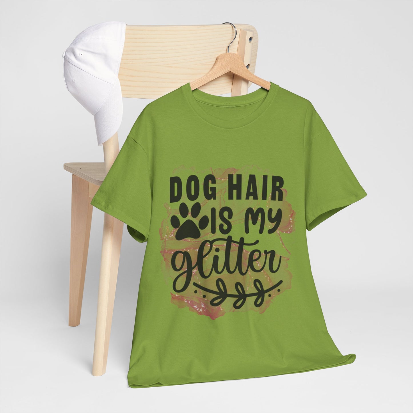 Dog Hair Is My Glitter Unisex Heavy Cotton Tee