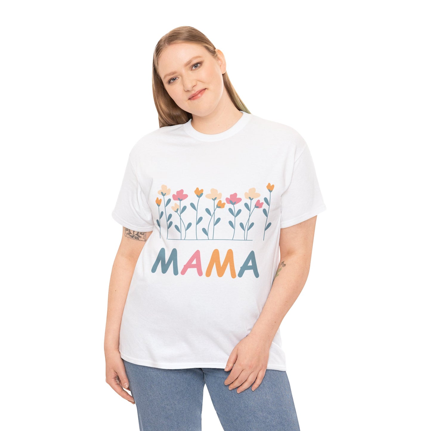 MAMA Unisex Heavy Cotton Tee