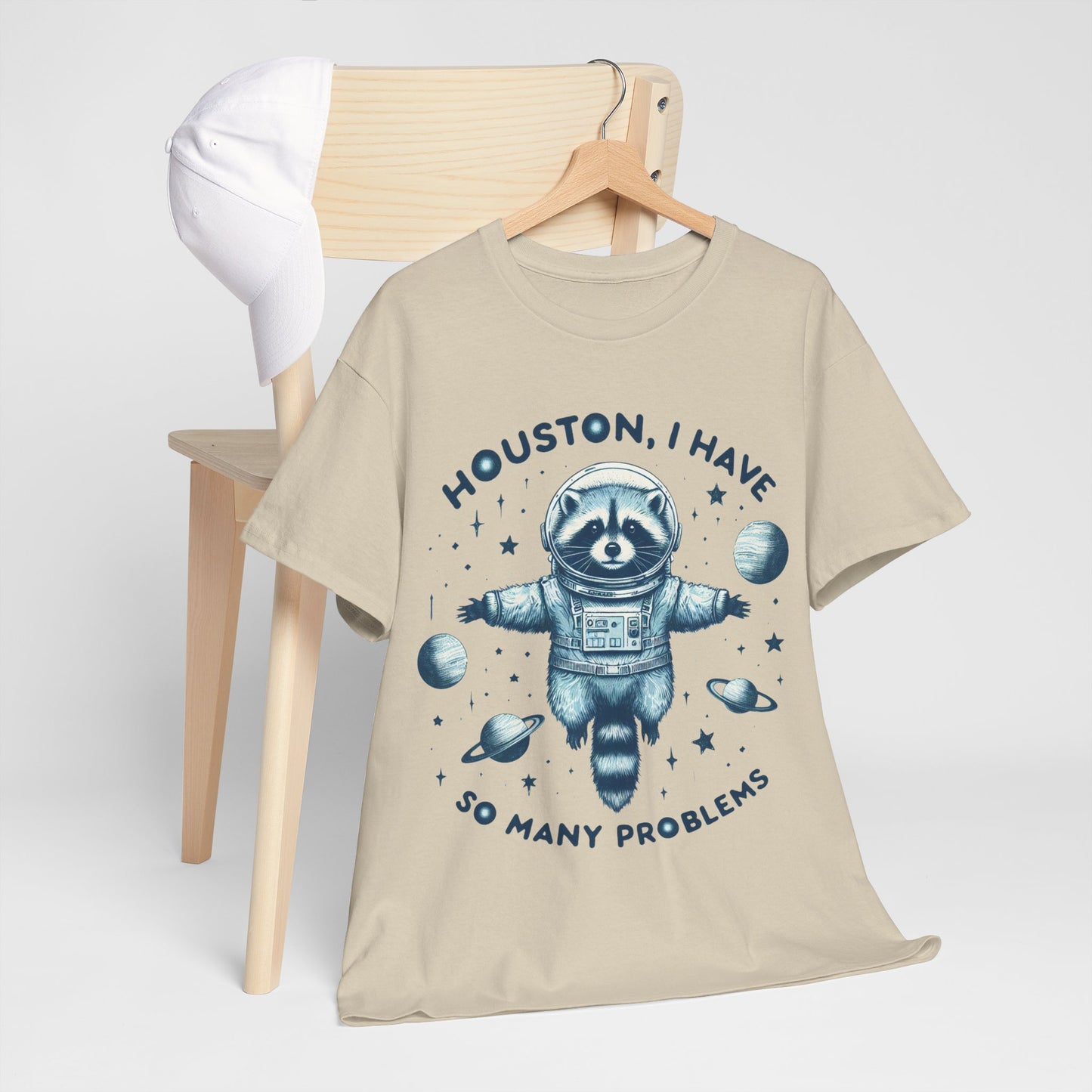 Houston I Have So Many Problems Unisex Heavy Cotton Tee