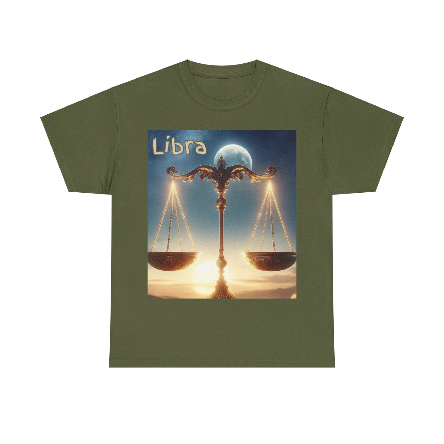 Libra Unisex Heavy Cotton Tee